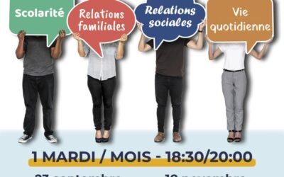 👨👩👧👦 Groupe de parole pour les parents d’enfants TDAH