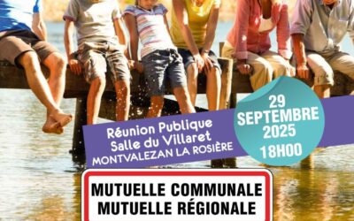 📢 Réunion publique 29/09 – Mutuelle Communale & Régionale