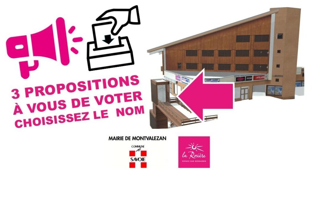 RAPPEL – Dernière étape ! 🗳️ A vos votes – quel nom ?