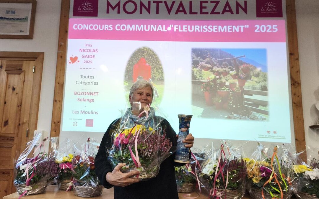 🌸 Concours de Fleurissement – le coup de cœur du jury est :