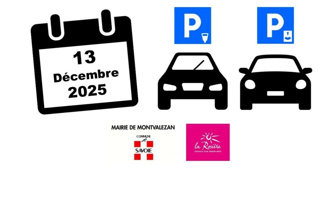 🅿 Activation de la réglementation du stationnement 🚘