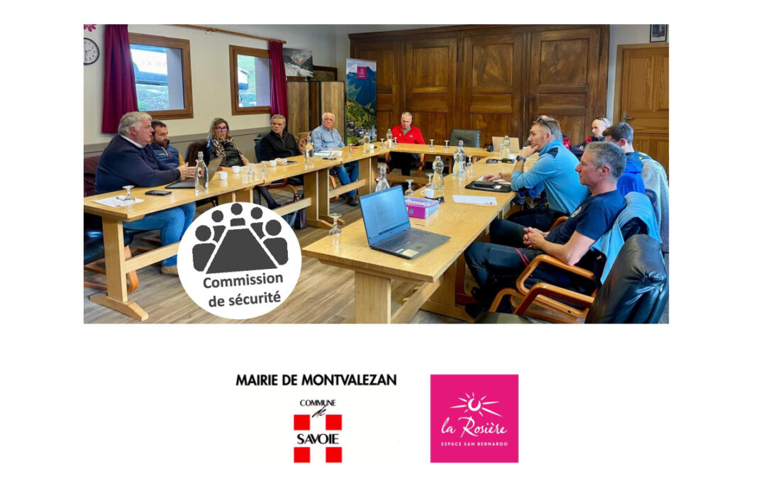 🔎Commission de sécurité avant l&rsquo;ouverture du Domaine ⛷🏂