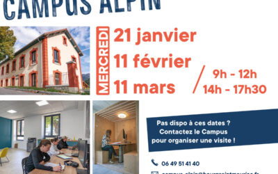 COMMUNIQUÉ – VISITES CAMPUS ALPIN BOURG-SAINT-MAURICE 🏫