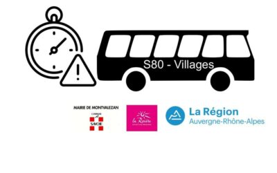 🚌ATTENTION Navette S80 – villages – du retard ⏳