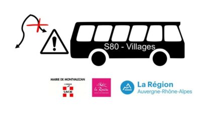 ATTENTION – Navette S80 Villages – MODIFICATION DE PARCOURS
