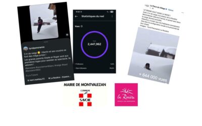 🎥 INSOLITE – Martin fait rayonner Montvalezan et La Rosière