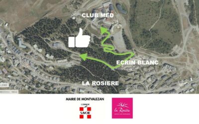 ✅ Fin d’évènement – route d’accès Club Med Ecrin Blanc