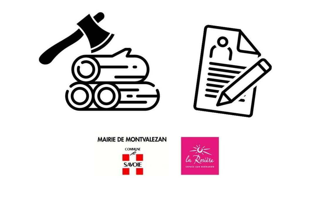 RAPPEL 🌲Affouage 2026 – 🖋 inscriptions jusqu&rsquo;au 13 mars